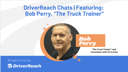DriverReach Chats | Bob Perry, 
