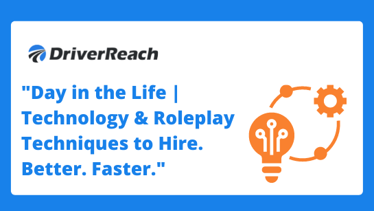 Webinar Q&A: “Day in the Life | Technology & Roleplay Techniques to Hire. Better. Faster.”
